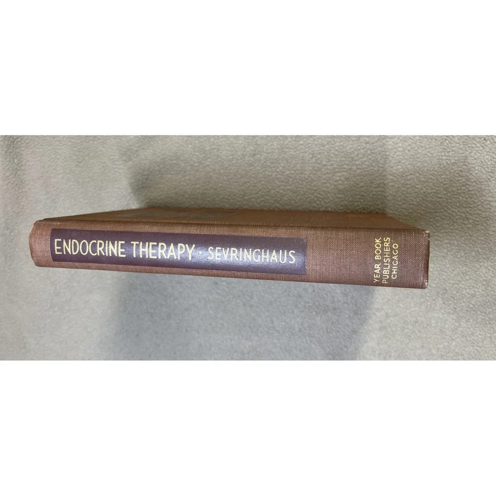 Endocrine Therapy in General Practice Hardcover Book Elmer L Sevringhaus‎ MD